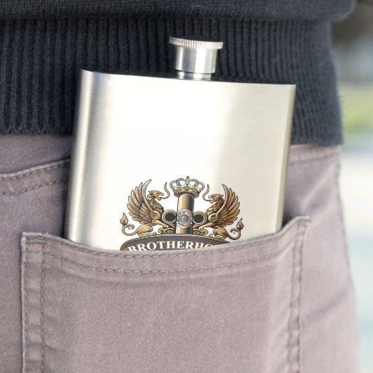 Brotherhood Cigar Company Flachmann (Beispiel)