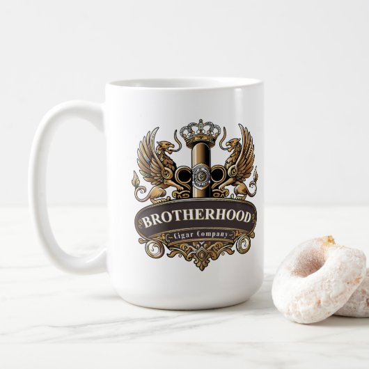 Brotherhood Cigar Company Kaffeetasse (Mit Donut)