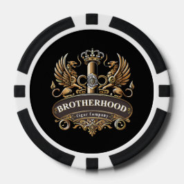 Brotherhood Cigar Company Pokerchips