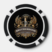 Brotherhood Cigar Company  Pokerchips (Rückseite)