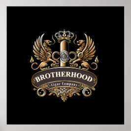 Brotherhood Cigar Company Poster