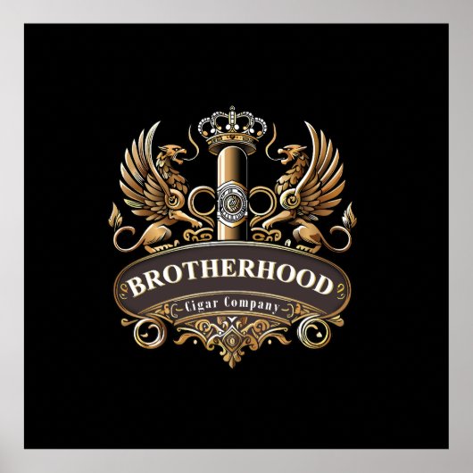 Brotherhood Cigar Company Poster (Vorne)