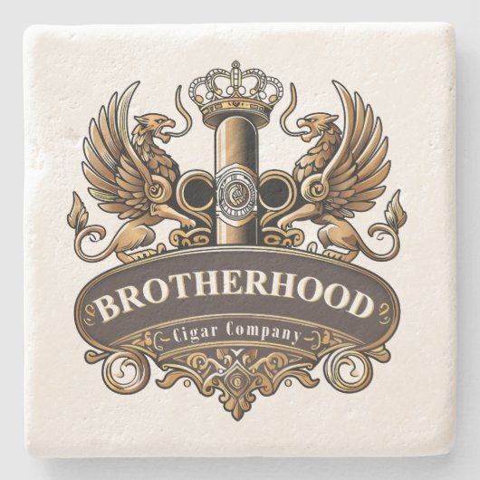 Brotherhood Cigar Company  Steinuntersetzer (Vorderseite)