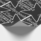 Brotherhood Ehre Respekt La Familia Geschenkpapier (Ecke)