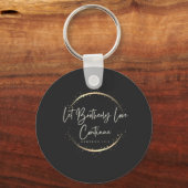 Brotherly Liebe gelassen Christliche Schrift forts Schlüsselanhänger (Vorderseite)