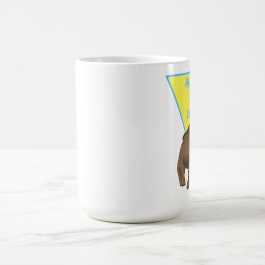 Brothers Big Brother Little Brother Niedlich Baby Kaffeetasse (Mittel)