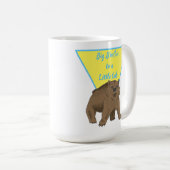 Brothers Big Brother Little Brother Niedlich Baby Kaffeetasse (VorderseiteRechts)