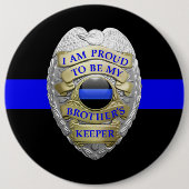 Brothers Keeper Abzeichen Medallion Button (Vorderseite)