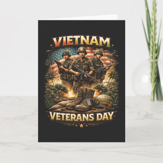 Brothers of Vietnam Feiertagskarte (Vorderseite)
