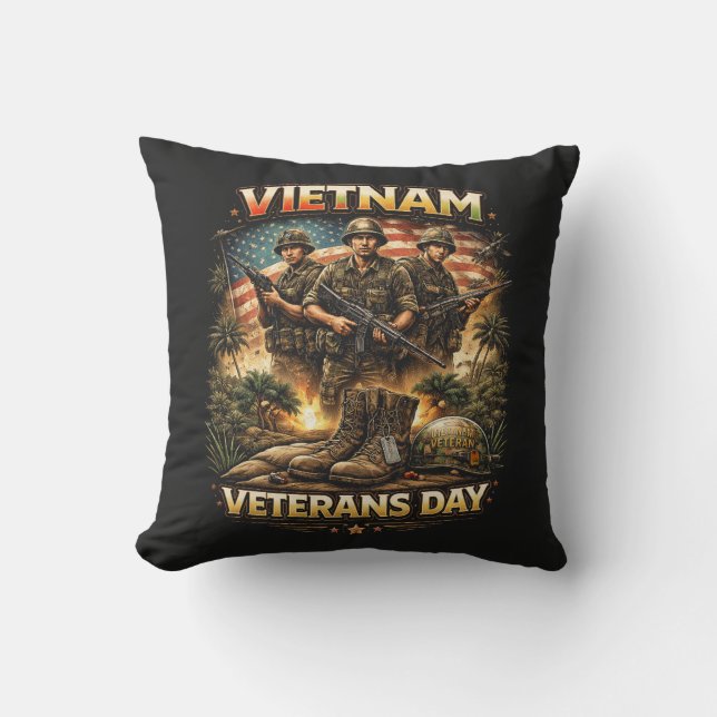 Brothers of Vietnam Kissen (Vorderseite)