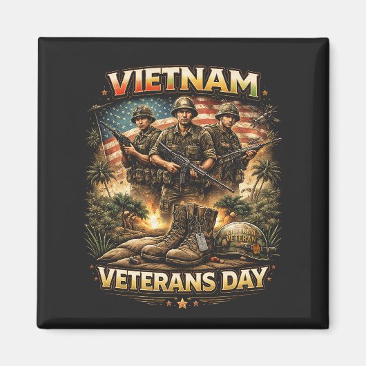 Brothers of Vietnam Magnet (Vorne)