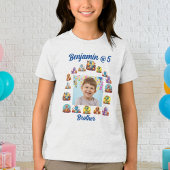 Brother's T Shirt Kindergeburtstag Dinosaur Thema