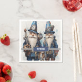 Brothers Twins Partners Steampunk Serviette (Beispiel)