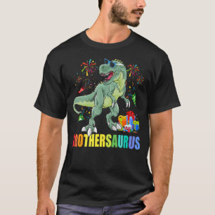 Brothersaurus Birthday Rex Dinosaurier Brother Sau T-Shirt