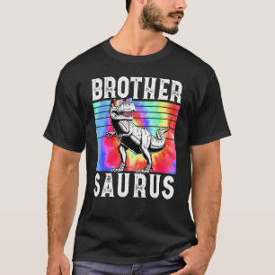 Brothersaurus Dinosaur Familie Bruder Bester Freun T-Shirt