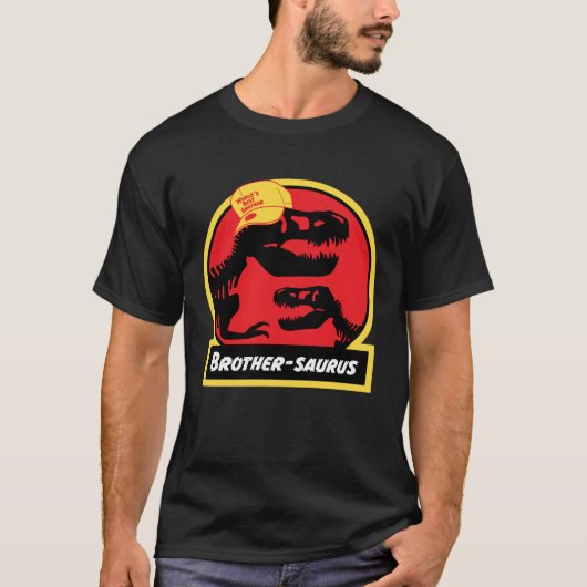 Brothersaurus Dinosaur for Brother Jurassic rex T-Shirt (Vorderseite)