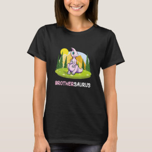 Brothersaurus Dinosaur Niedlich Kiddo Hadrosaur T-Shirt