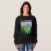Brothersaurus Dinosaur Niedlich Kiddo Triceratops Sweatshirt (Vorne ganz)