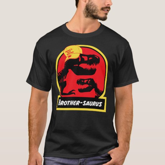 Brothersaurus Dinosaur Shirt for Brother Jurassic (Vorderseite)