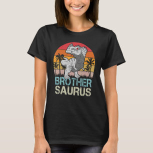 Brothersaurus Familie passend Retro Vintag Trex T-Shirt