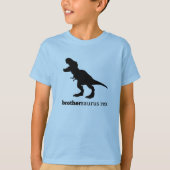 brothersaurus rex Dinosaurier-Familient-shirt T-Shirt (Vorderseite)