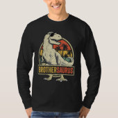 Brothersaurus T rex Dinosaur Brother Saurus Famili T-Shirt (Vorderseite)