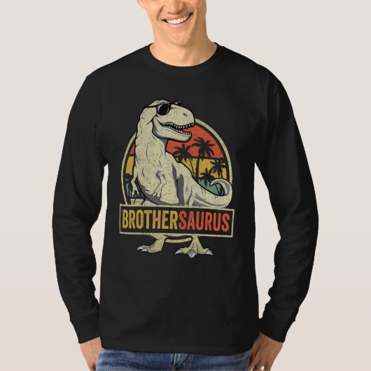 Brothersaurus T rex Dinosaur Brother Saurus Famili T-Shirt (Vorderseite)