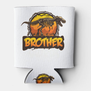Brothersaurus T Rex Dinosaur Brother Saurus Family Dosenkühler