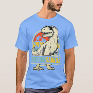 Brothersaurus T Rex Dinosaur Brother Saurus Family T-Shirt