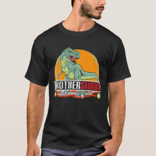 BROTHERSAURUS T Rex Dinosaur Bruder Saurus Geburts T-Shirt