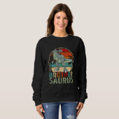 Brothersaurus T Rex Dinosaur Funny Brother Saurus Sweatshirt (Vorne ganz)