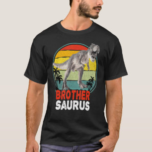 Brothersaurus Vintag T Rex Dinosaur Big Brother S T-Shirt