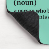 Brothersteller Funny Definition Mouse Pad Mousepad (Ecke)