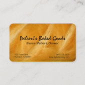 Brotkarte Visitenkarte (Vorderseite)