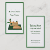 Brotkorb-Visitenkarte Visitenkarte (Vorne/Hinten)