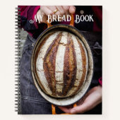 Brotlaib aus Quellengeflecht, Rezeptbuch Notizblock (Vorderseite)