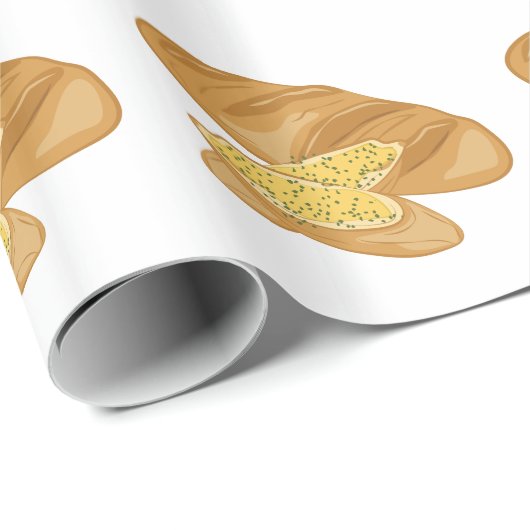 Brotlaib Geschenkpapier (Rolleneckpunkt)