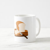 Brotlaib Kaffeetasse (VorderseiteRechts)