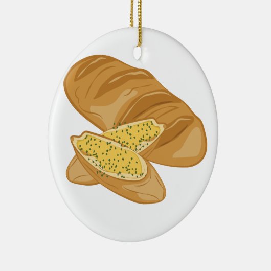 Brotlaib Keramik Ornament (Rechts)