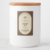 Brotlaib Minimale Hütte Gesetz Rohbackwaren Lebensmitteletikett (Vorderseite)