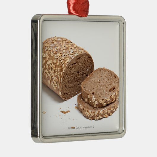 Brotlaib Silbernes Ornament (Rechts)