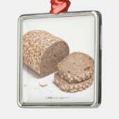 Brotlaib Silbernes Ornament (Links)