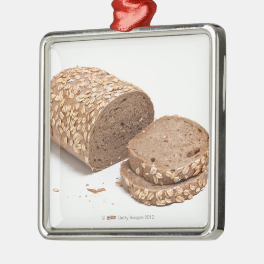 Brotlaib Silbernes Ornament (Links)