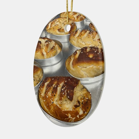 Brotlaibe Keramik Ornament (Links)
