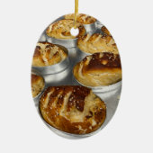 Brotlaibe Keramik Ornament (Vorne)