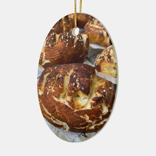 Brotlaibe Keramik Ornament (Links)