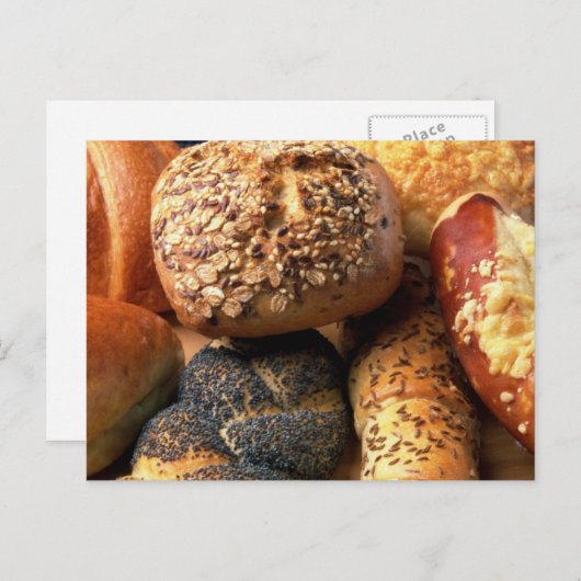 Brotlaibe Postkarte (Vorne/Hinten)