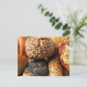 Brotlaibe Postkarte (Stehend Vorderseite)