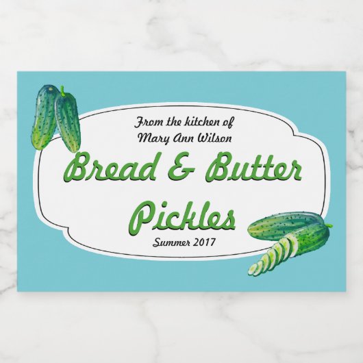 Brotpfropfen Lebensmitteletikett (Einzelnes Label)