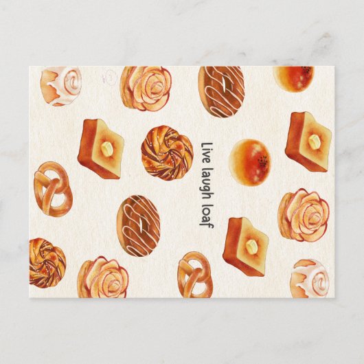 Brotpostkarte Postkarte (Vorderseite)